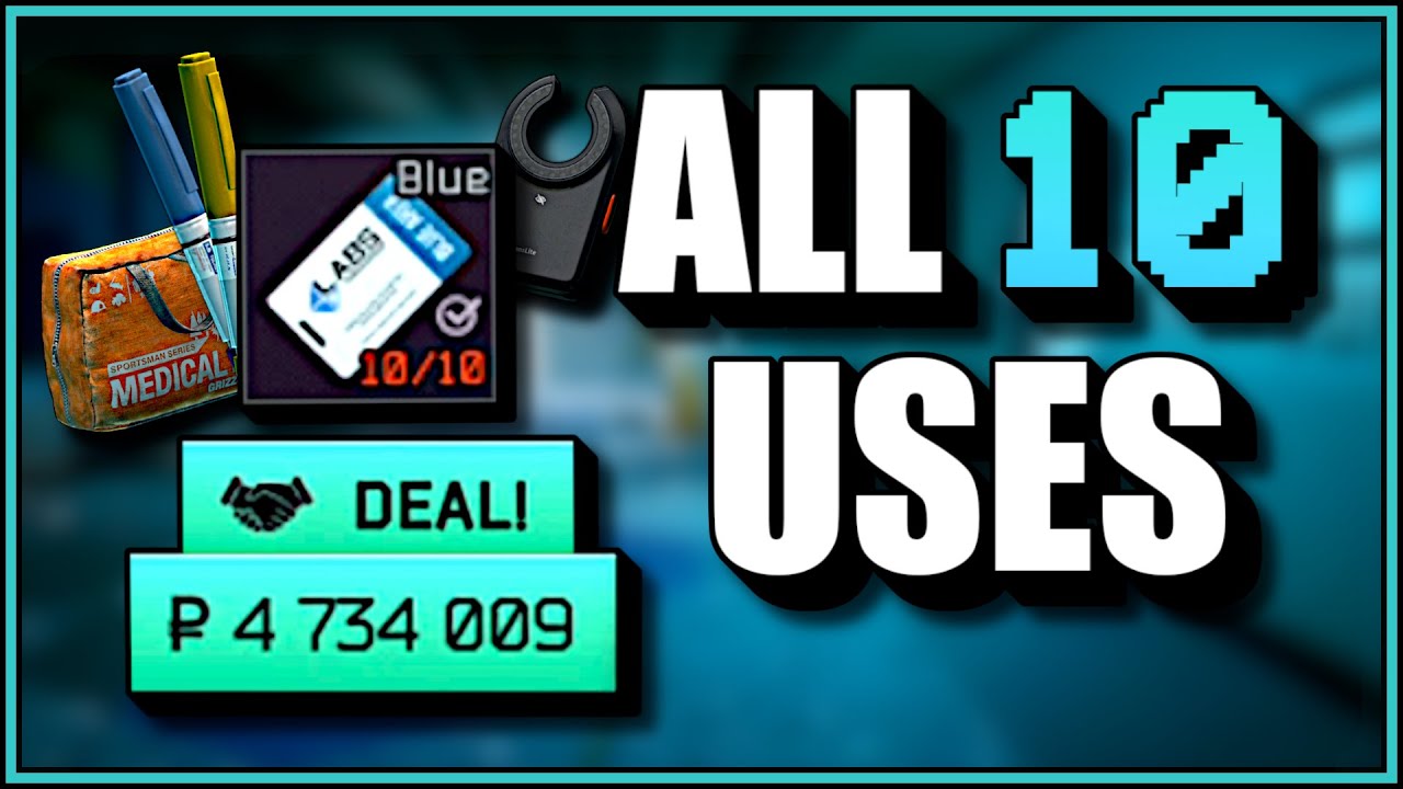 Can you profit off of 1 Blue Keycard - Tarkov PvE