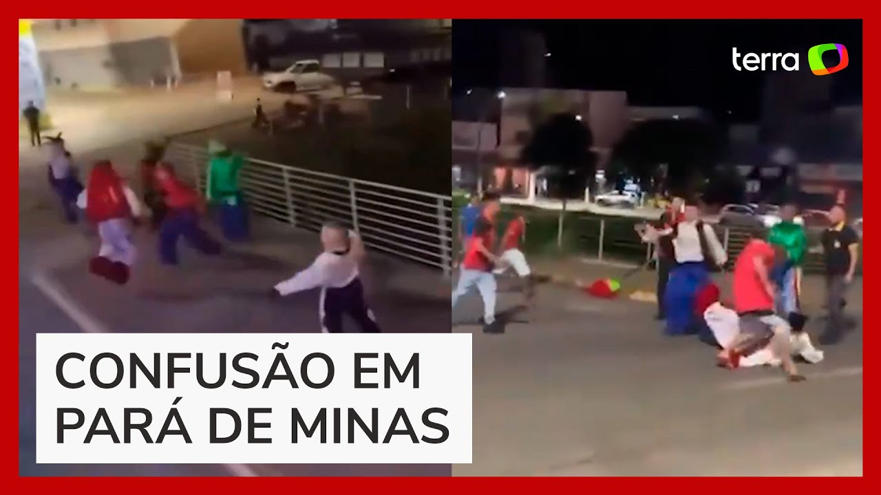 Dois grupos de Carreta Furac&atilde;o protagonizam briga generalizada em Minas Gerais