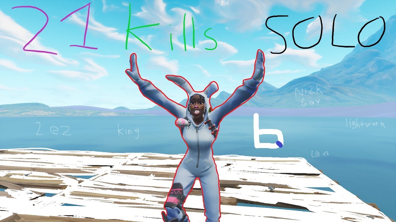 THIS WAS MY WARM UP GAME! 21 KILL SOLO WIN! (Fortnite Battle Royale)