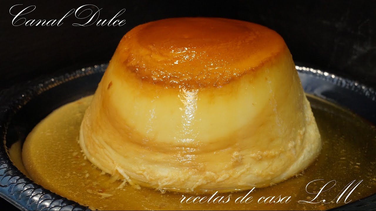 FLAN DE HUEVO SIN HORNO FÁCIL Y RÁPIDO