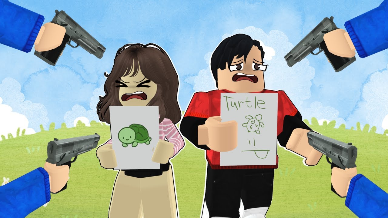 Draw or Die! Panget ang Drawing? Patay Ka! (Roblox Tagalog)
