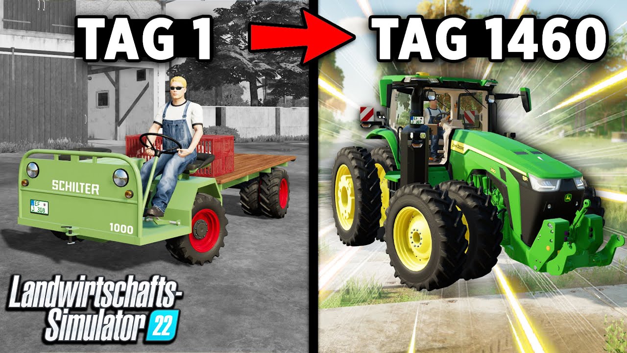 Ich habe 4 Jahre damit verbracht, die Familienfarm zu restaurieren! Landwirtschafts-Simulator 22
