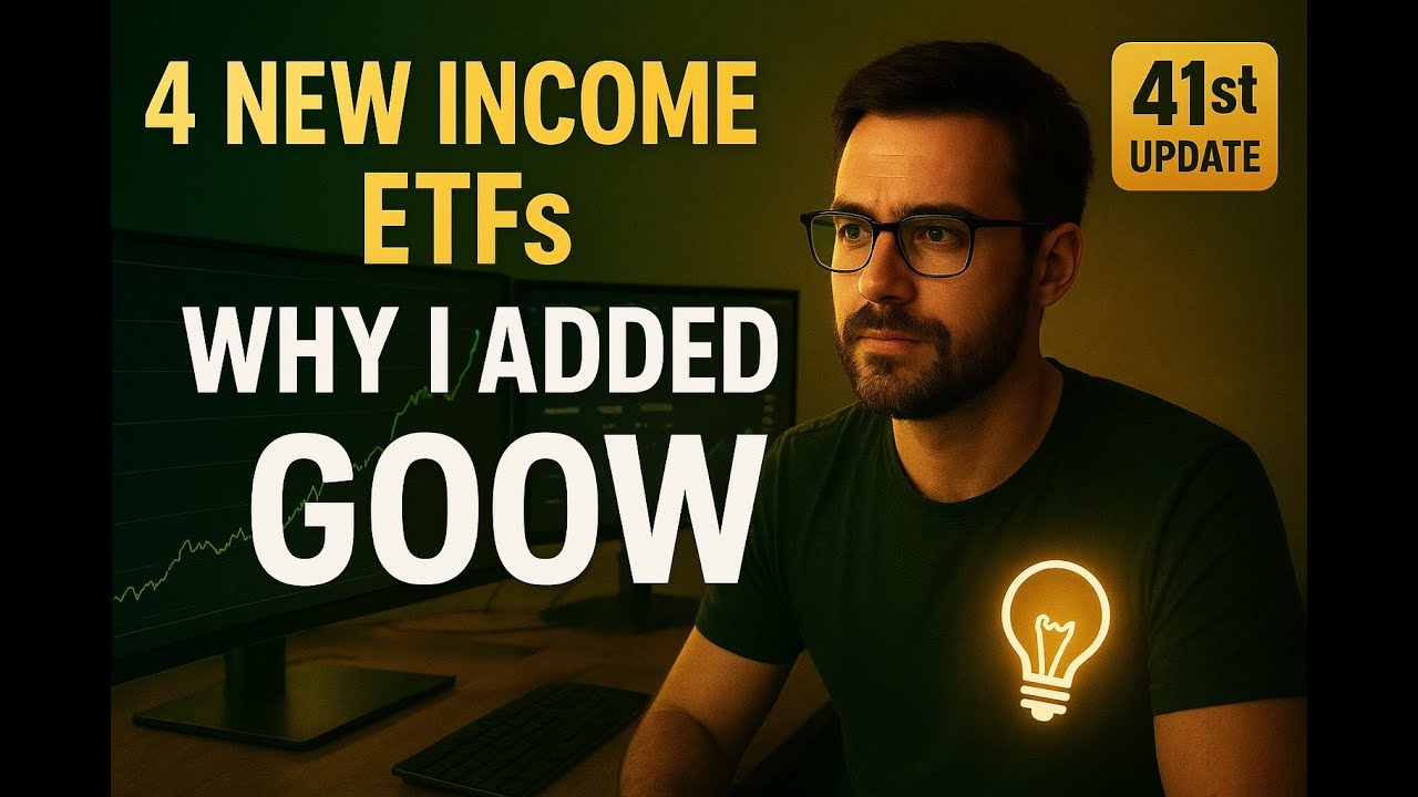 Мои 4 новых доходных ETF — и почему я добавил GOOW