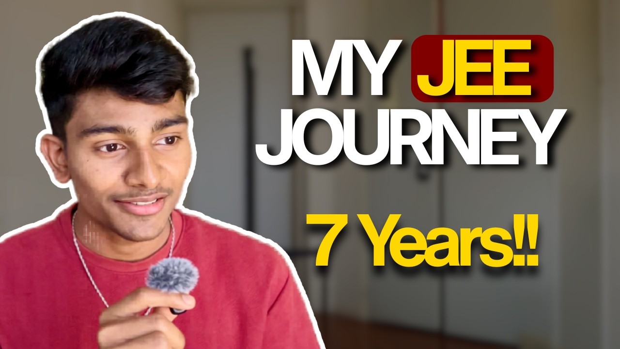 From INMO Ranker to Failing IIT… My 7-Year JEE Story