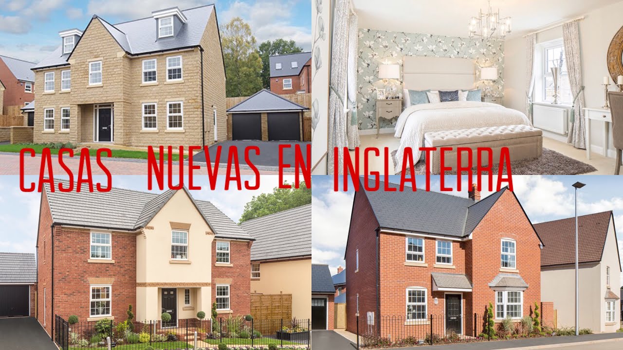 Casas nuevas en Inglaterra para comprar | estilos de casas Inglesas | Una Peruana En Inglaterra