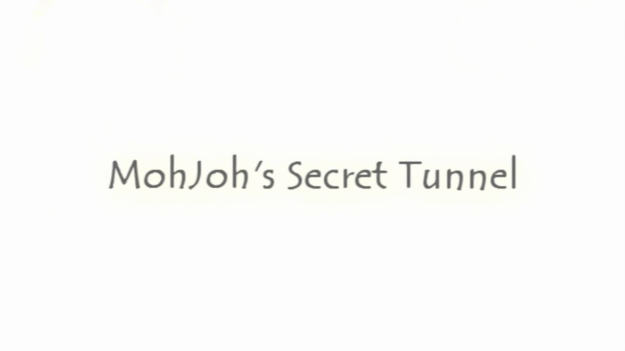 MohJoh's Secret Tunnel