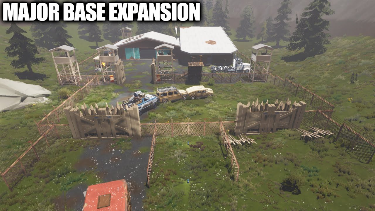 Building Bigger, Building Better for a HUGE BASE | SurrounDead Gameplay | Part 56