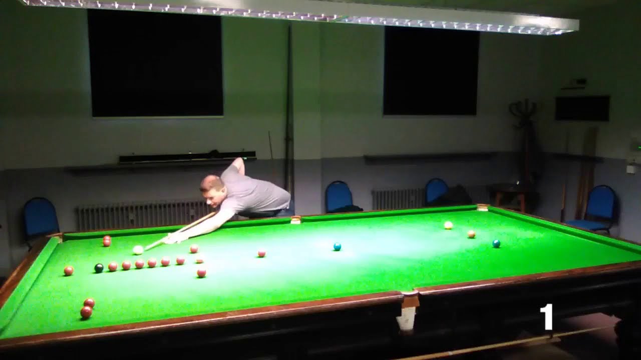 WDBS Maximum break 147_Deaf Lewis Knowles practice snooker