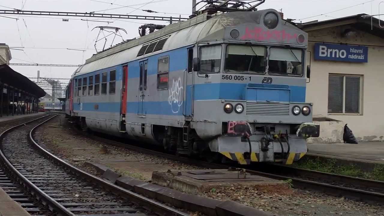 Vlaky Brno hl.n. 27.10.2013
