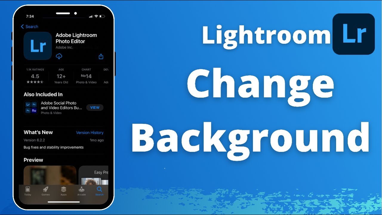 How to Change Background in Lightroom Mobile App | 2021