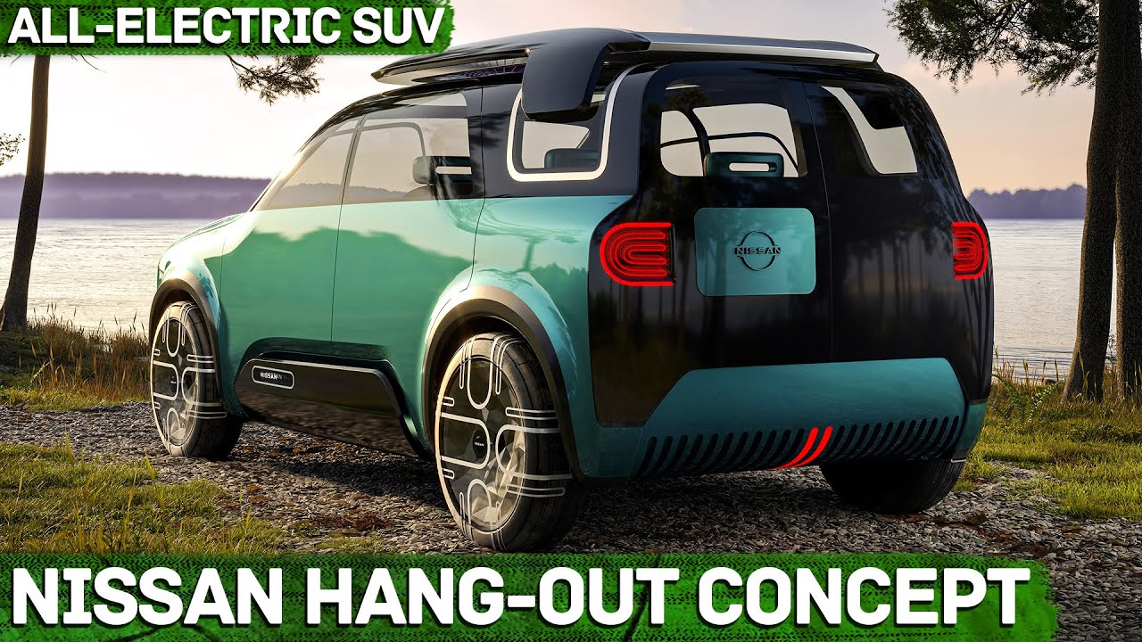 Nissan HANG-OUT REVEALED - All-Electric AWD SUV Concept