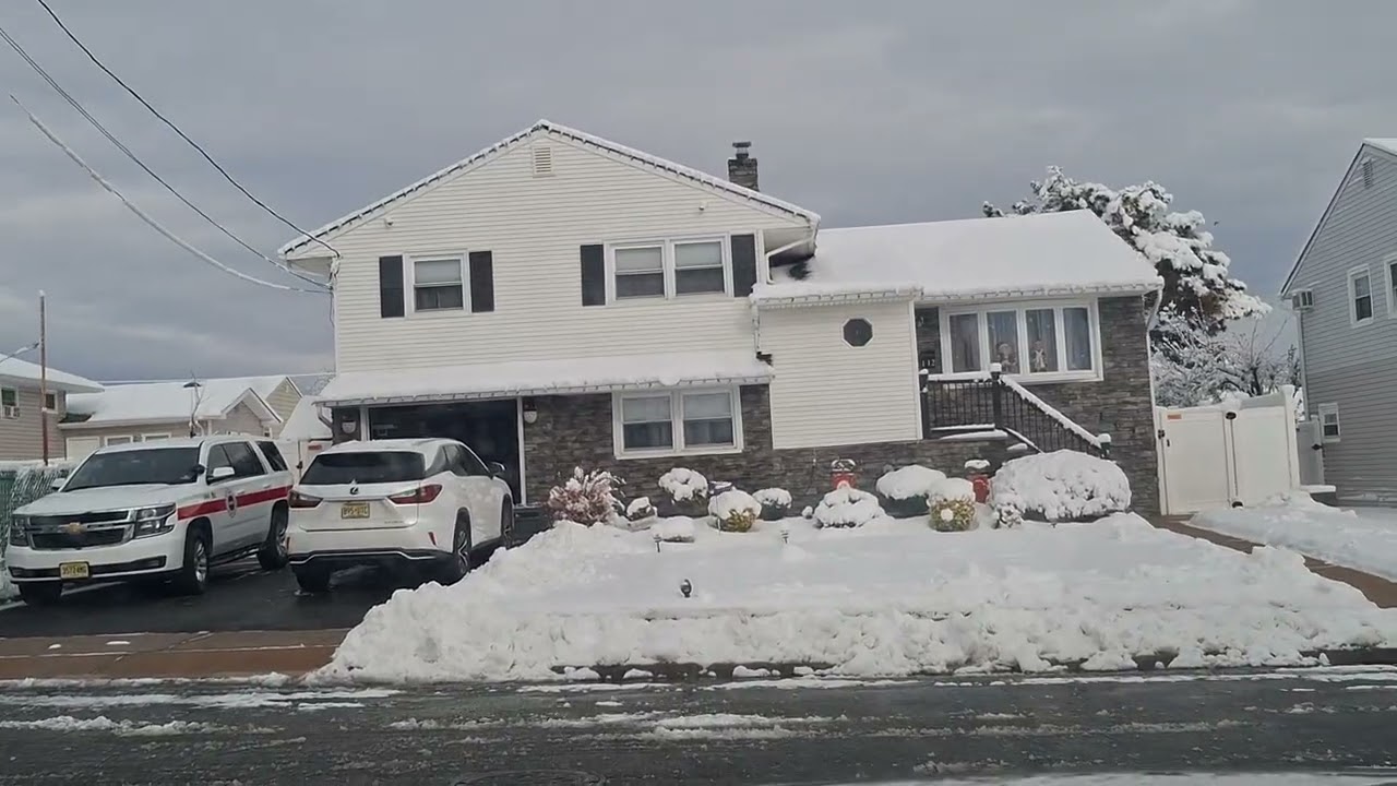 Driving New Jersey's Winter Wonderland | Snowy Backroads. #driving #video #nj #winter #subscribe