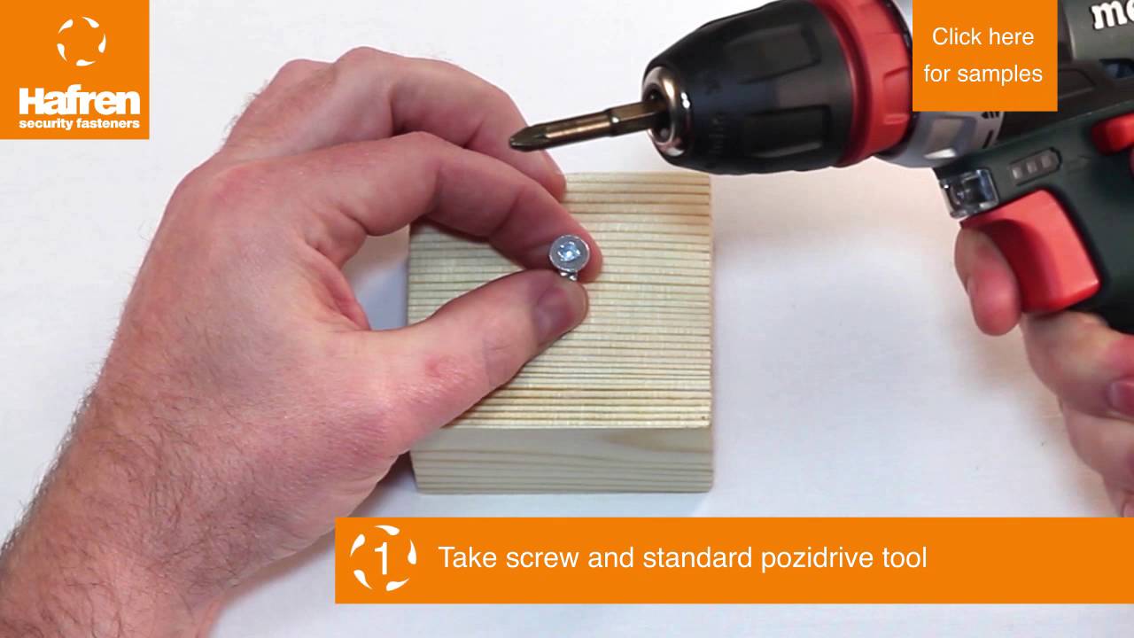 Hafren Sentinel&reg; Security Screw