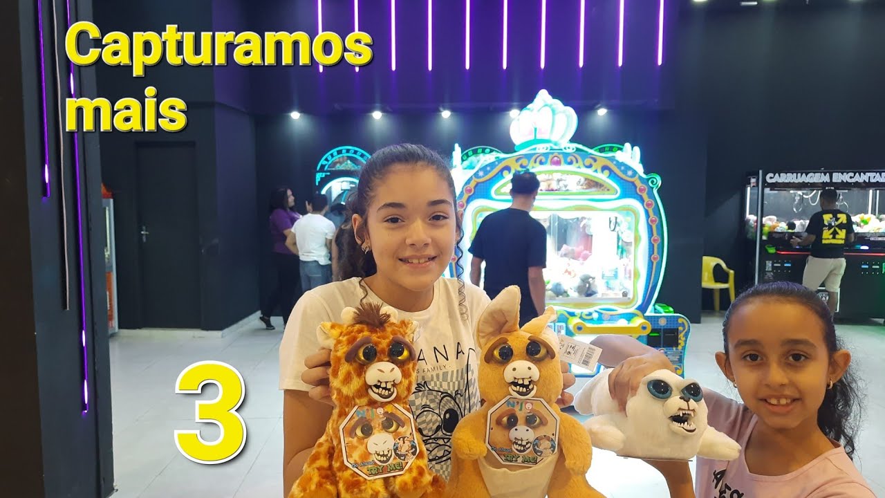 GASTAMOS POUCO E PEGAMOS MUITO NA CASA DAS PELÚCIAS
