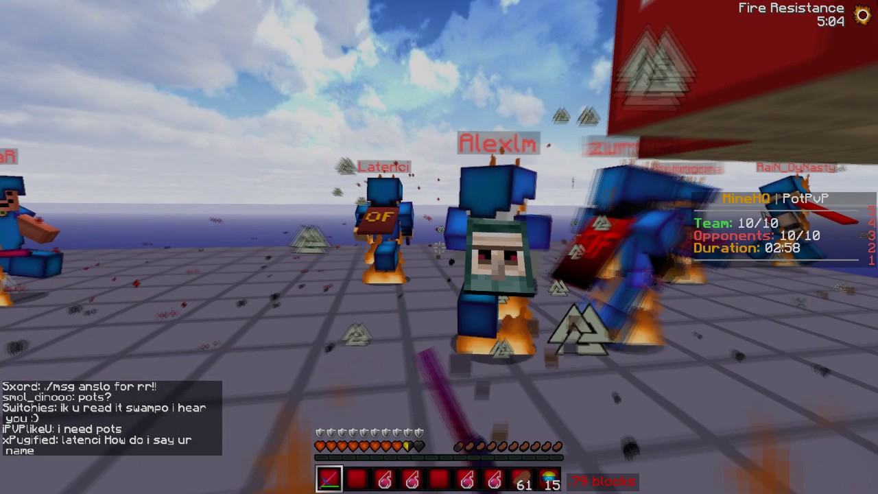 |PotPvP| Teamfight against NoLimit!