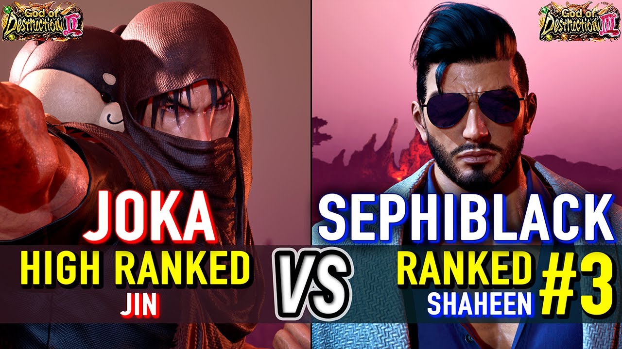 T8 🔥 JOKA (Jin) vs SEPHIBLACK (#3 Ranked Shaheen) 🔥 Tekken 8 High Level Gameplay