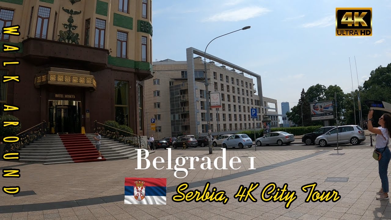 Belgrade - Serbia, Walk Around, 4K City Tour - June 2023 🇷🇸 (Part 1)