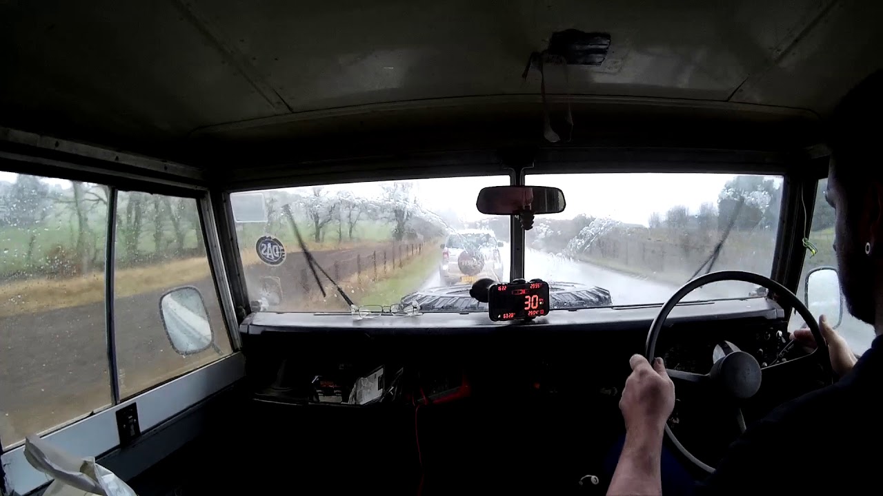 overtaking in a series 3 land rover