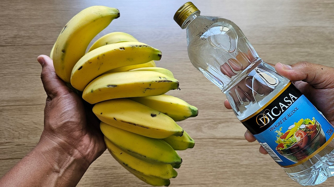 Como deixar BANANAS na GELADEIRA sem estragar. Como conservar BANANAS MAURAS(super simples)