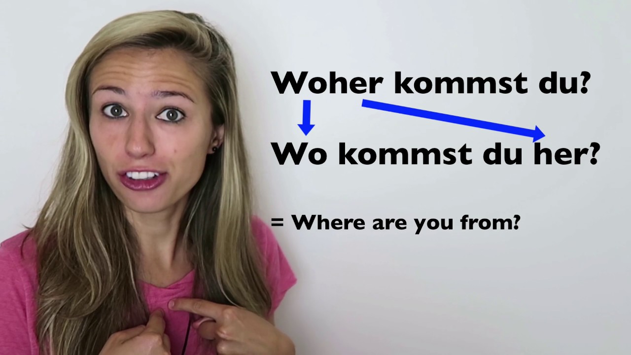 German FAQ: Wo, Woher, Wohin ??