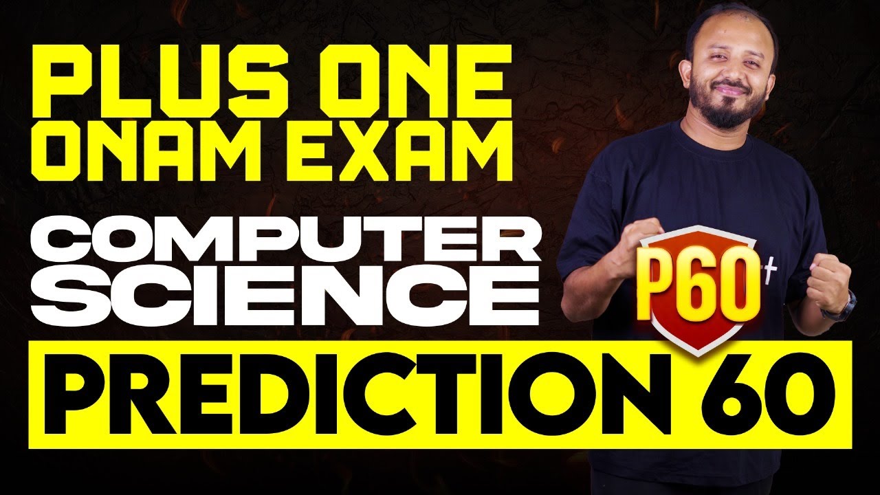 Plus One Onam Exam Computer Science | 100 % Sure Questions | Eduport
