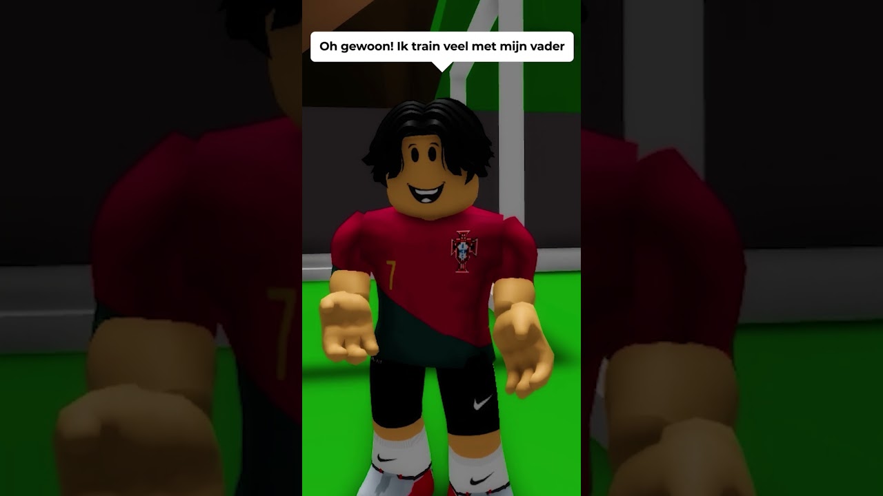 Pestkop Wist Niet Dat Zijn Vader Ronaldo Is! (Roblox)
