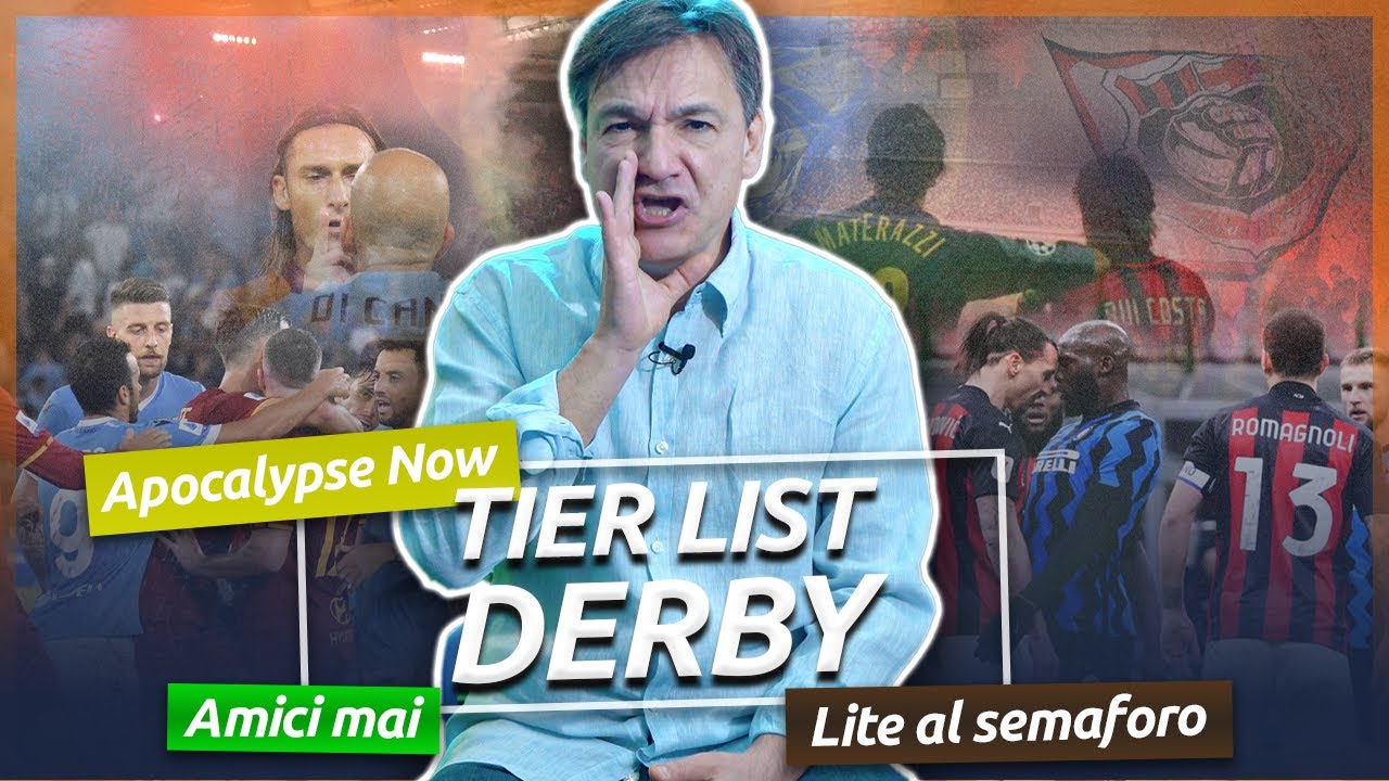 TIER LIST DERBY | Fabio Caressa