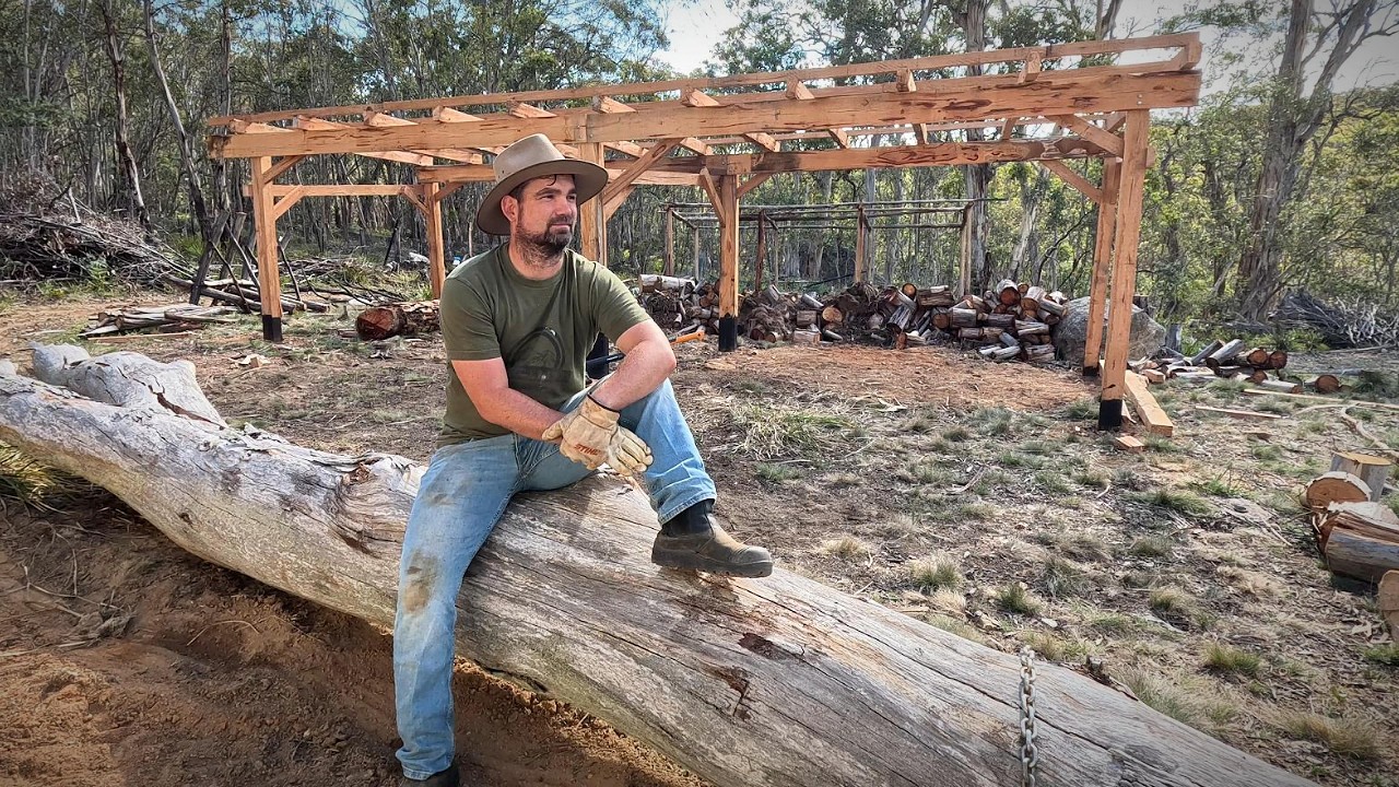 Building a Woodshed for Winter | Ep 17