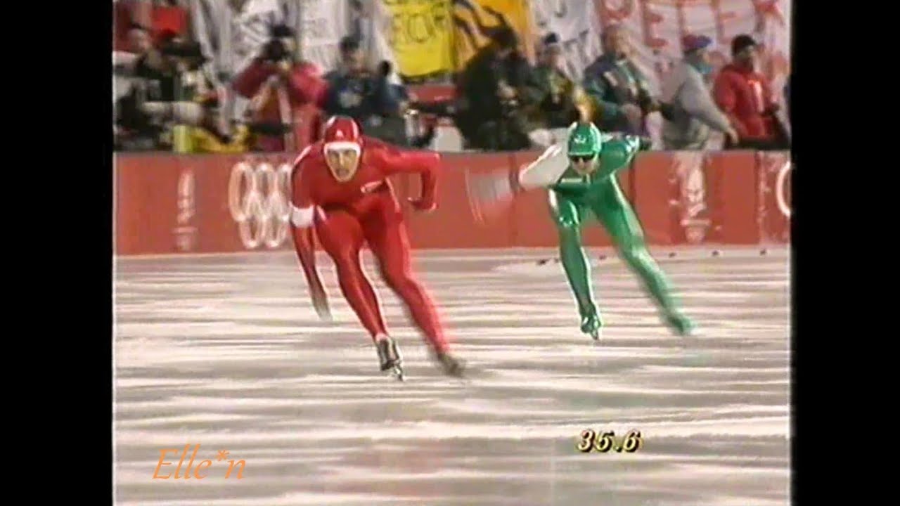 Winter Olympic Games Albertville 1992 - 1500 m Koss (Gold) - Hadschieff