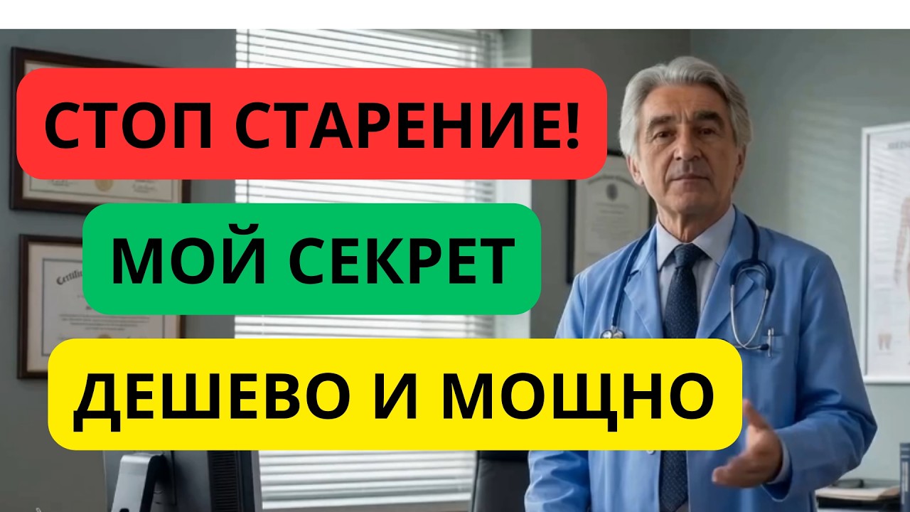 НЕ ТРАТЬТЕ ДЕНЬГИ НА АПТЕКУ! Секреты омоложения от Давида Астахова. Долголетие для кожи.