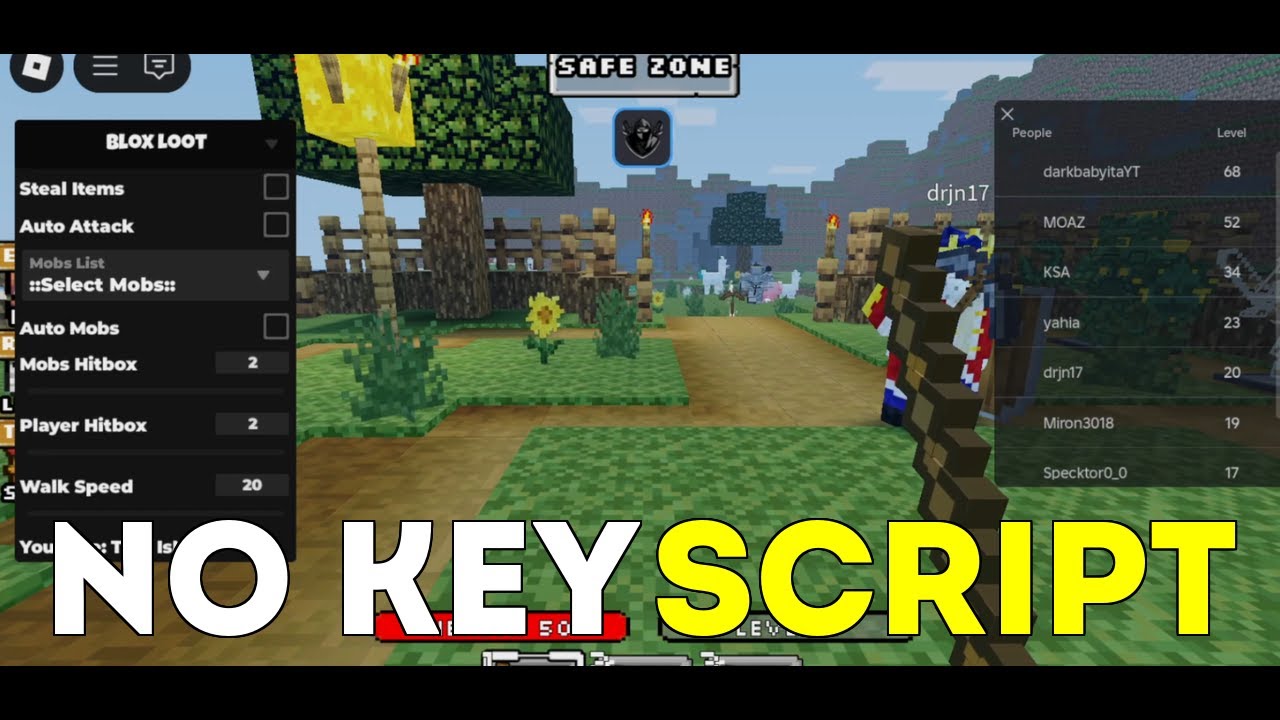 Blox Loot script – (Auto Attack, Auto Mobs)