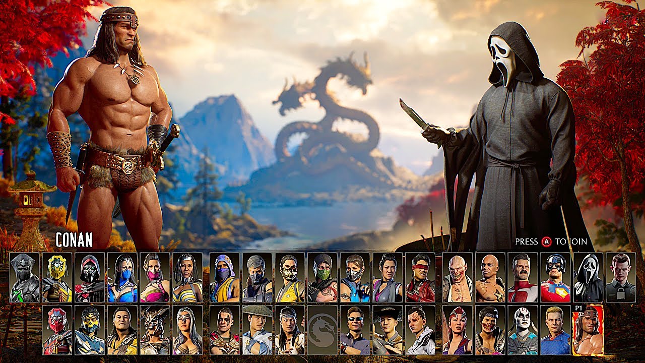 MK1 Conan Vs Ghostface - Mortal Kombat 1 Gameplay