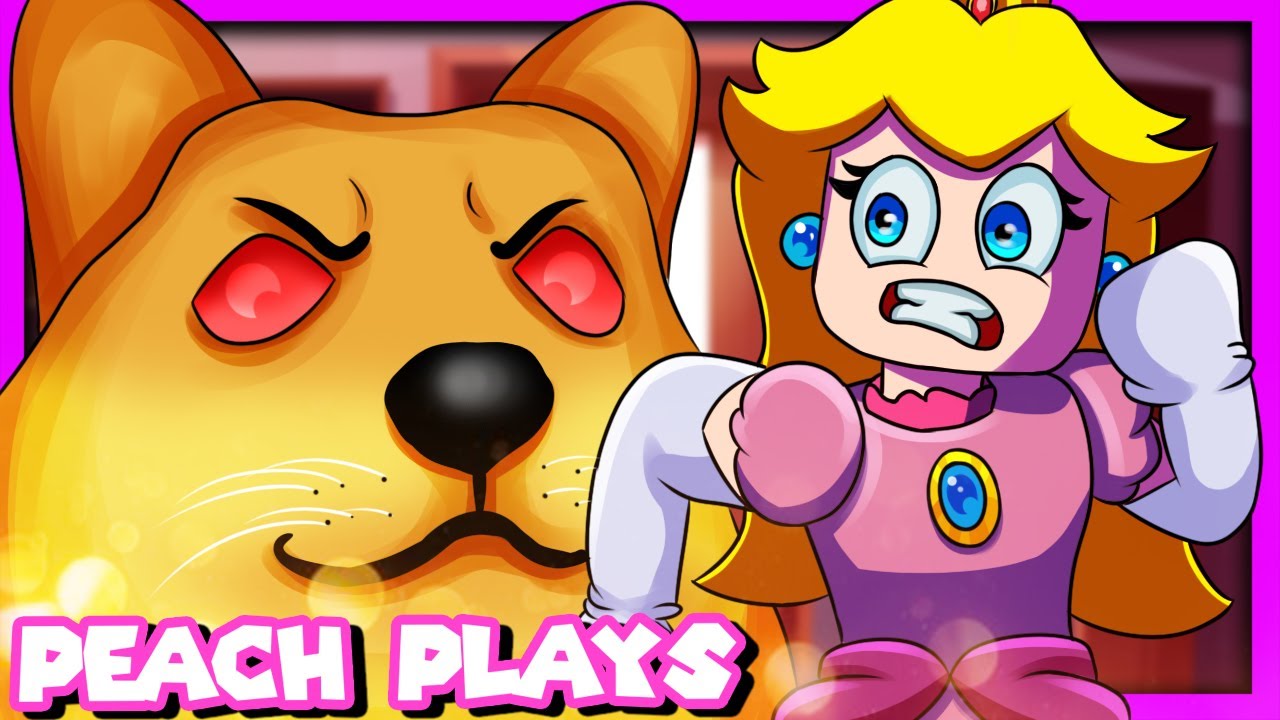 👑 Roblox Doge Escape // Roblox Funny Moments // Peach Plays Roblox