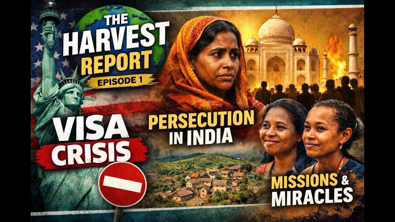 The Harvest Report, Ep.  1 - Joel Haynes, Visa Difficulties, Indian Christians Under Attack