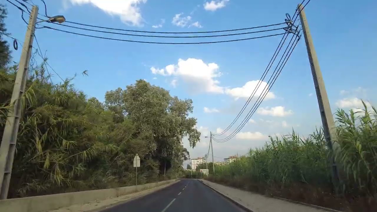 POV Drive from Feijó to Sobreda | Shopping at Lidl | Living in Almada, Portugal