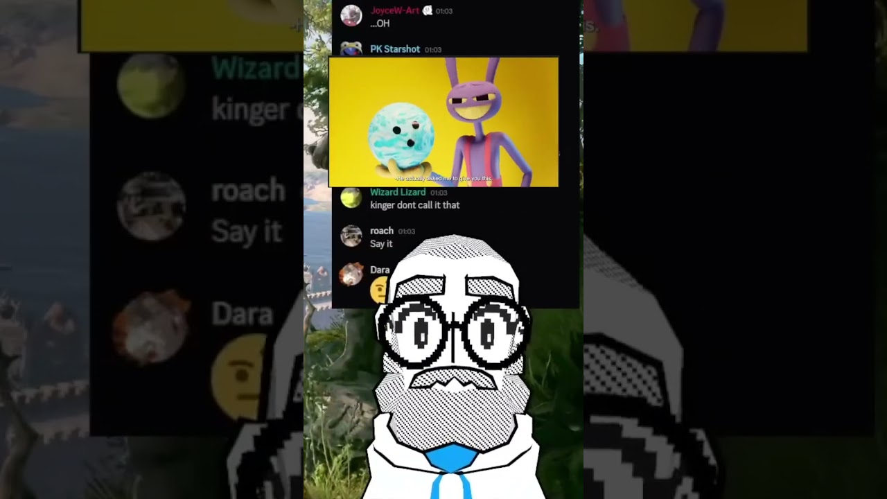 My first reaction to Gangle's design | #theamazingdigitalcircus