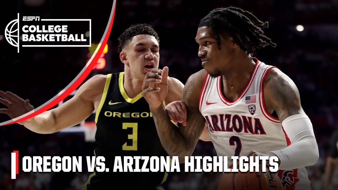 Oregon Ducks vs. Arizona Wildcats | Full Game Highlights | ESPN College Basketball