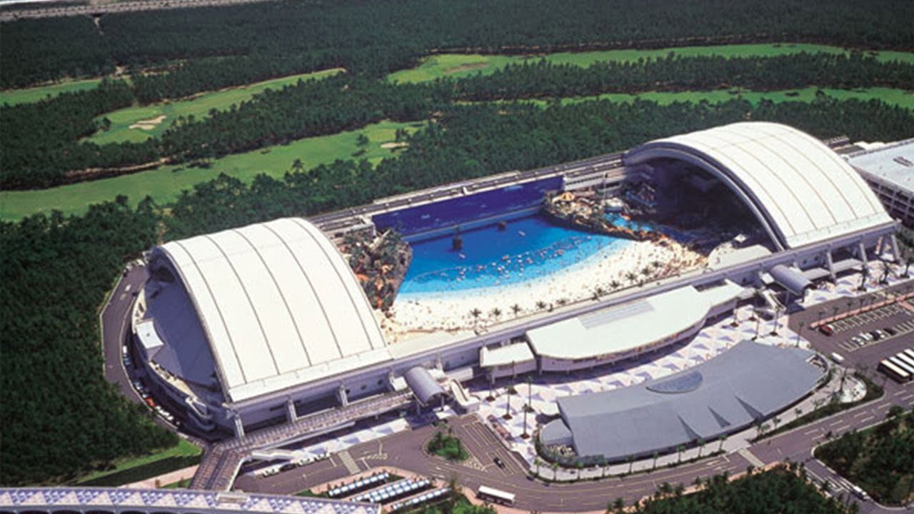 Artificial Sea Beach in Japan