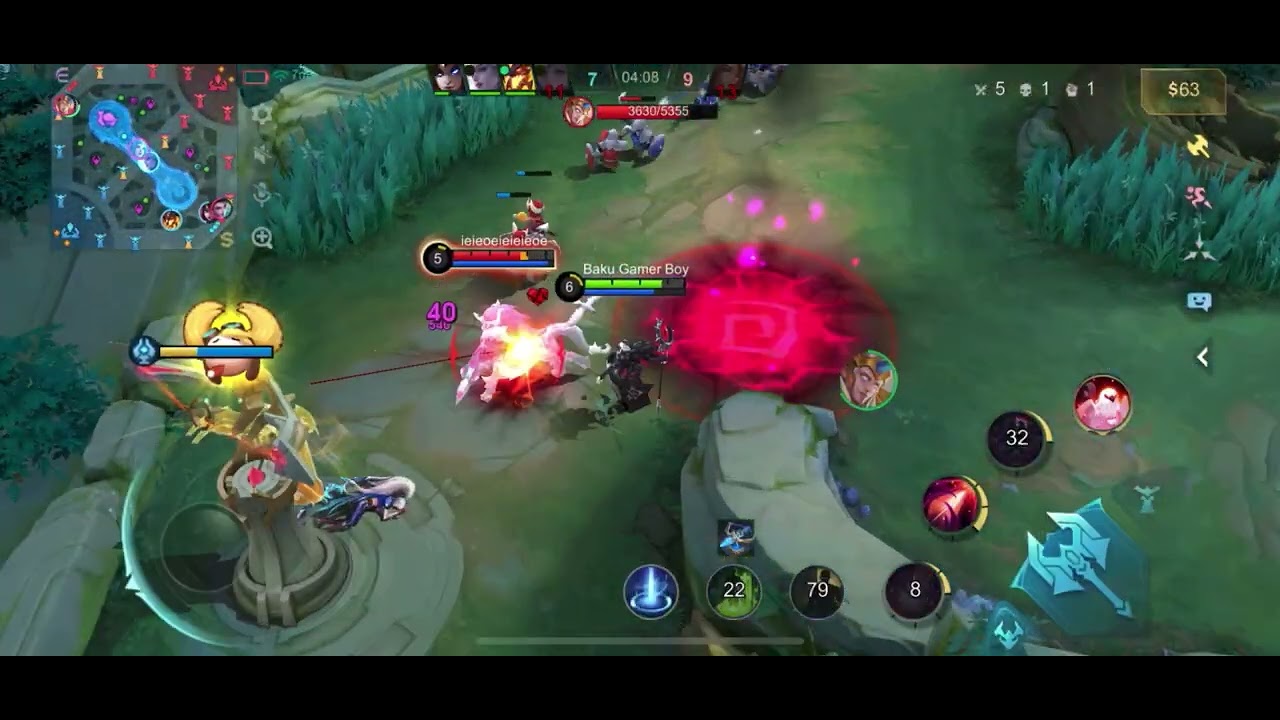 លើកនេះយក Pharsa មក carry game ម្ដងមើល #game #mobilelegends #Bakugamerboy