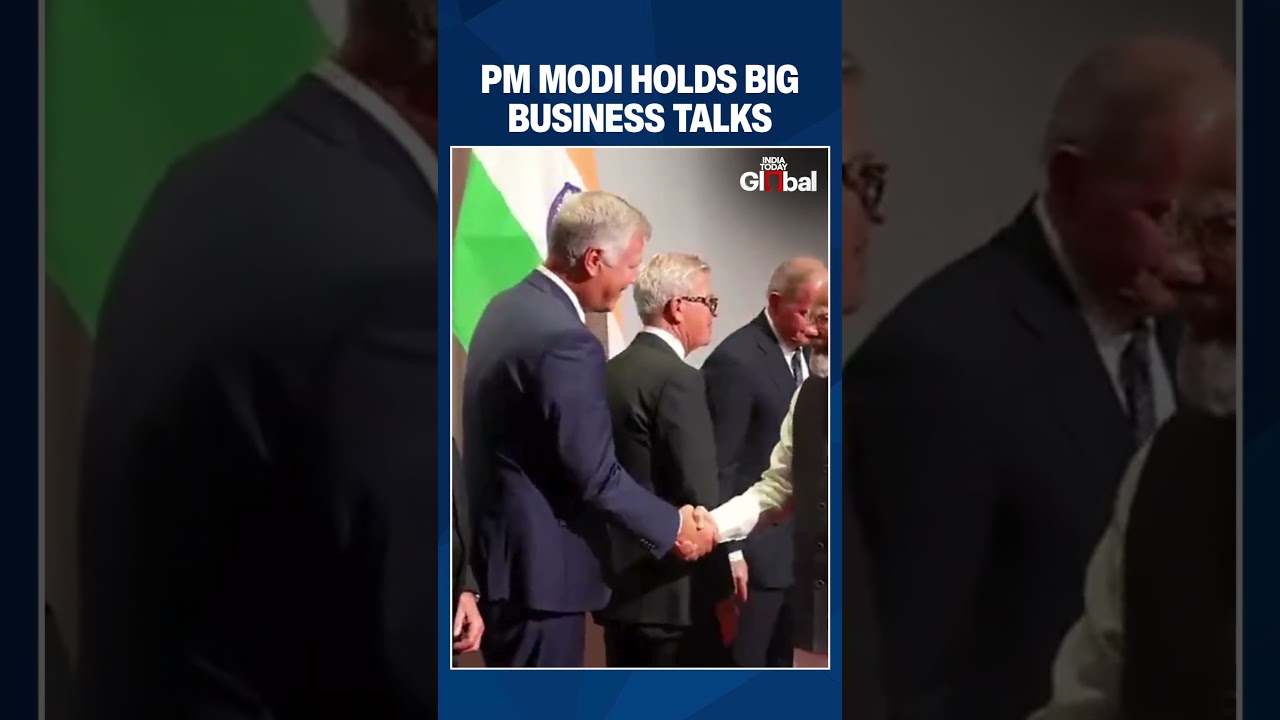 PM Modi Meets Top European CEOs During Sweden Visit