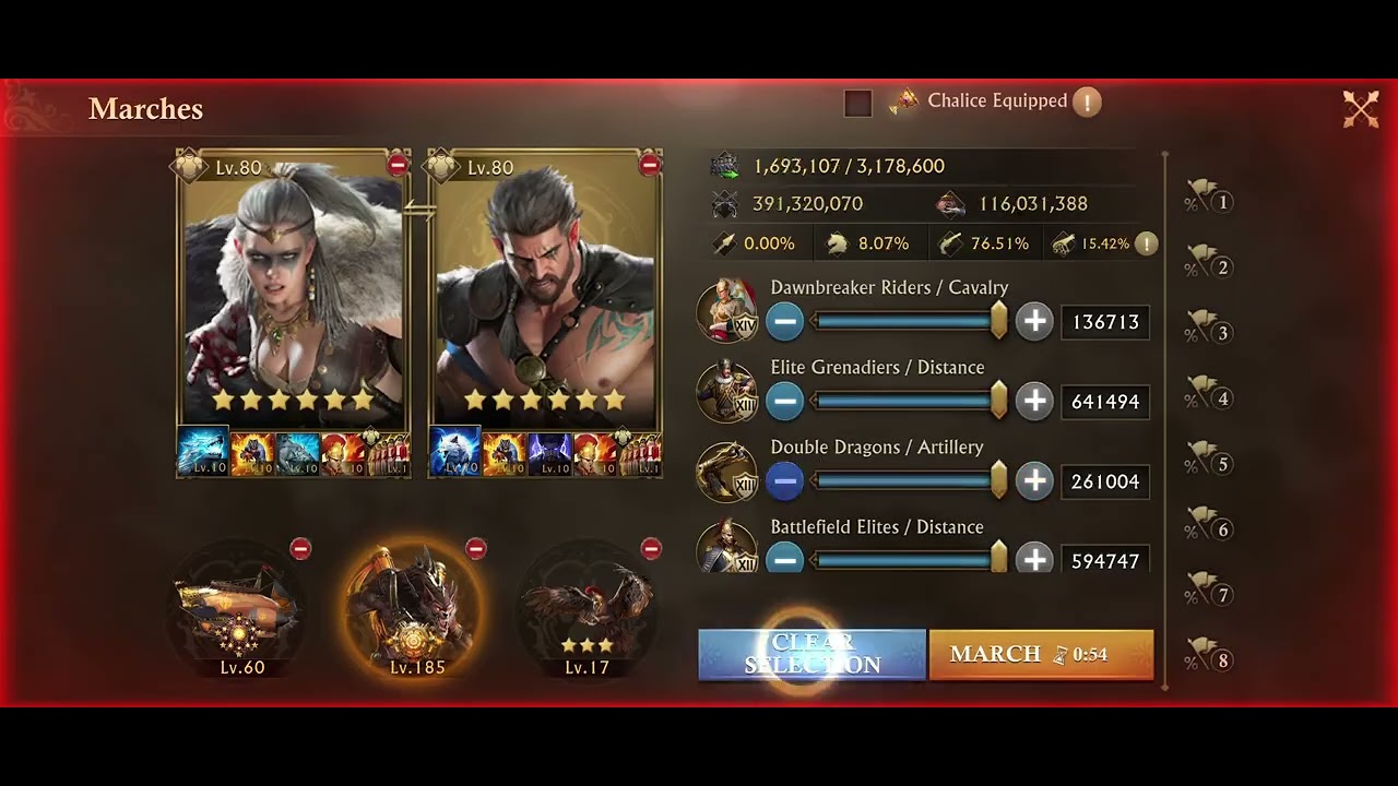 Guns of Glory - Darklands TBC 462 vs AUF K237