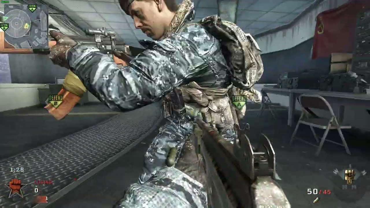 Call of Duty Black Ops multiplayer gameplay [S&D][PC]