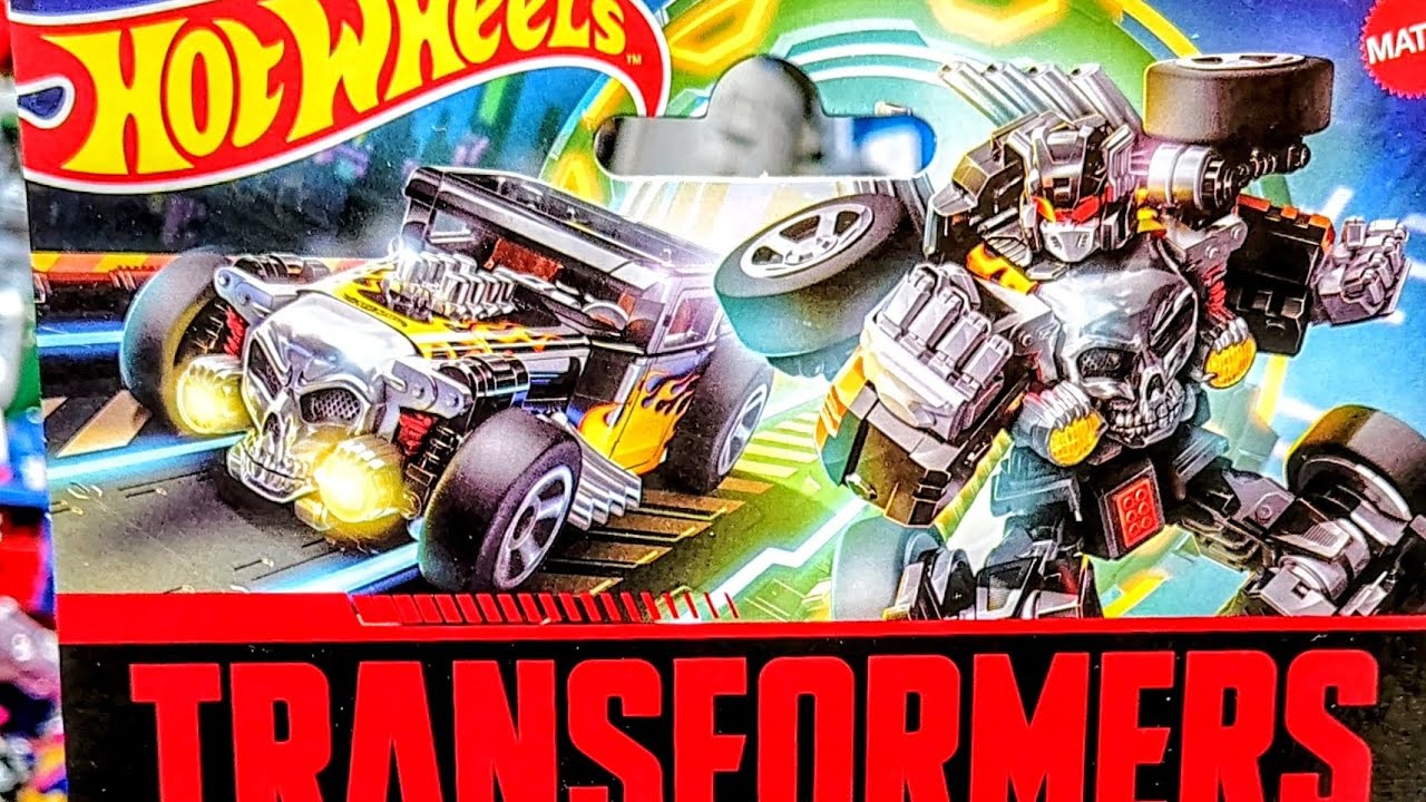 Transformers Hot Wheels xover💥BONE SHAKER💥РАСПАКОВКА И ОБЗОР #hotwheels #transformers #mattel #ha...