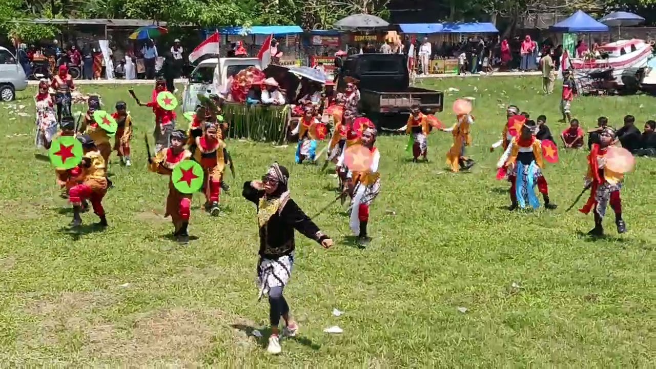 Tari Prajuritan HUT KE 80 RI 