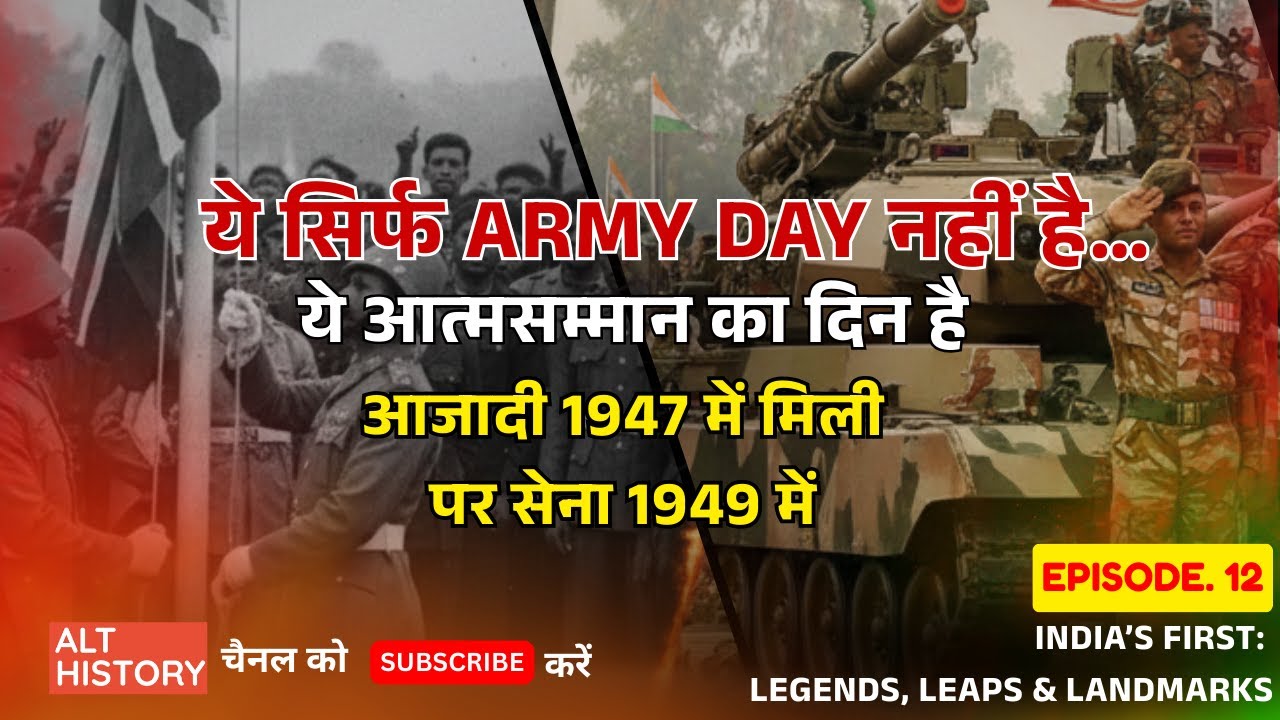 Why Army Day Is on 15 January | The Day Indian Army Became Truly Indian