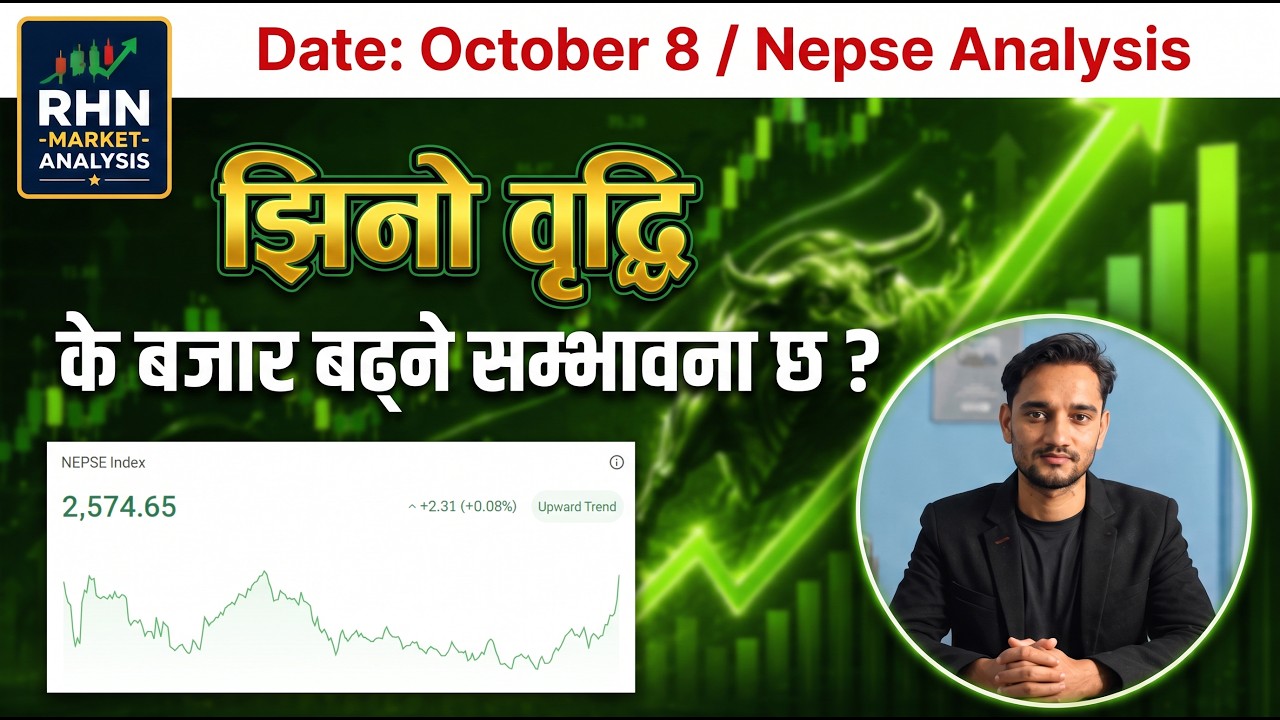 October 8 | Nepse Analysis | Stock Market Analysis by Ram Hari Nepal