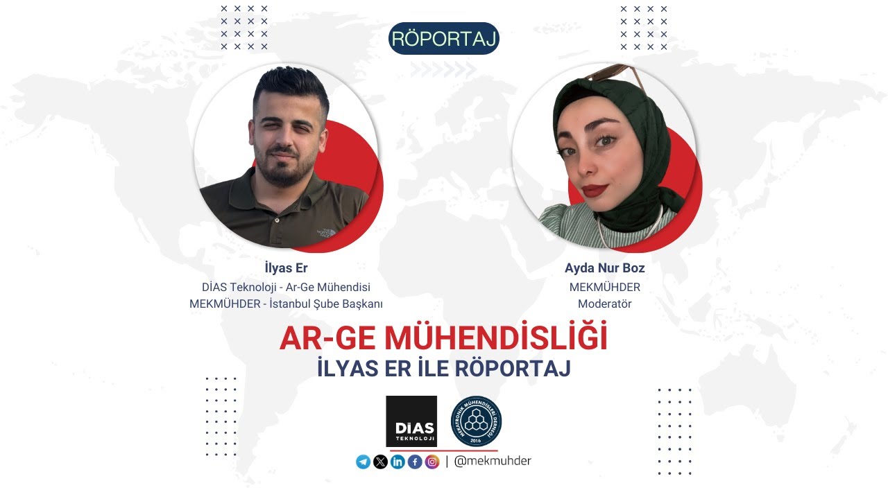 AR-GE Mühendisliği - DİAS Teknoloji Ar-Ge Mühendisi İlyas Er ile Röportaj