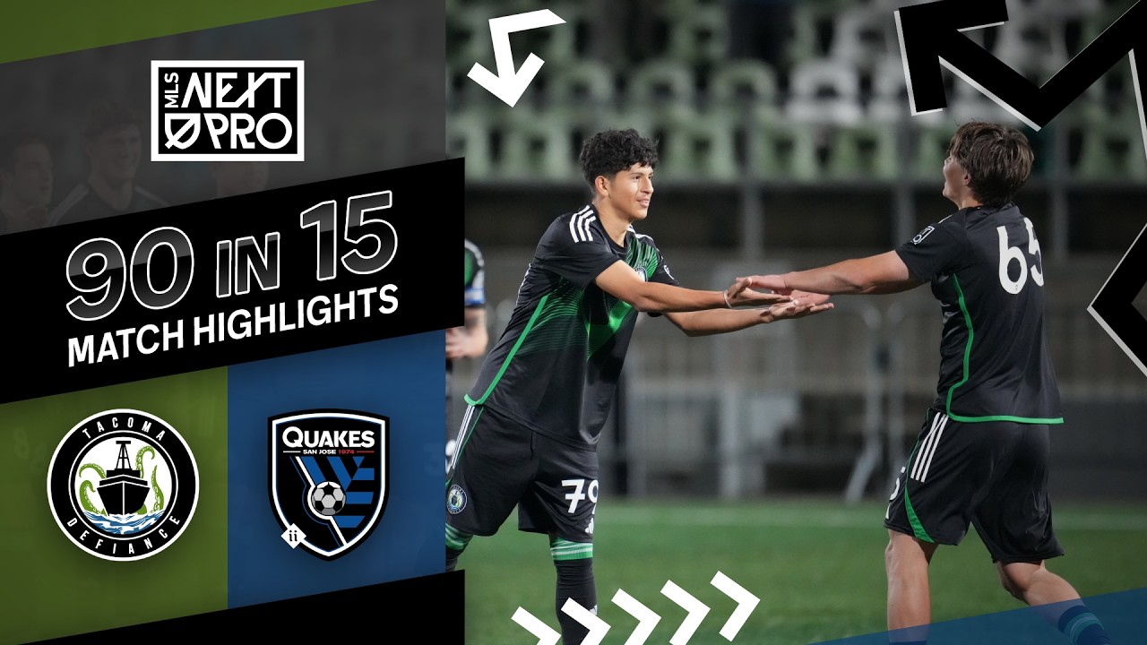 90 in 15: Tacoma Defiance vs. San Jose Earthquakes II | March 14, 2026