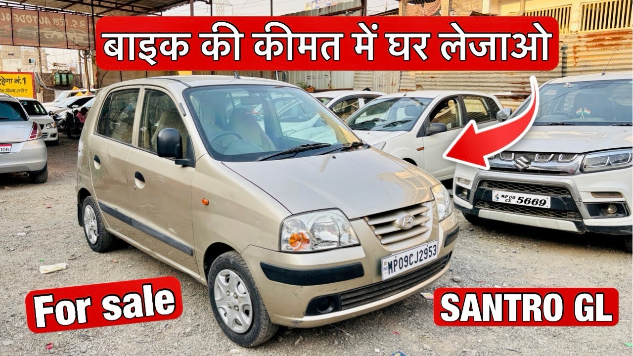 Secand hand santro xing gl for sale in indore mo.9993777119 more details 👇&hellip;