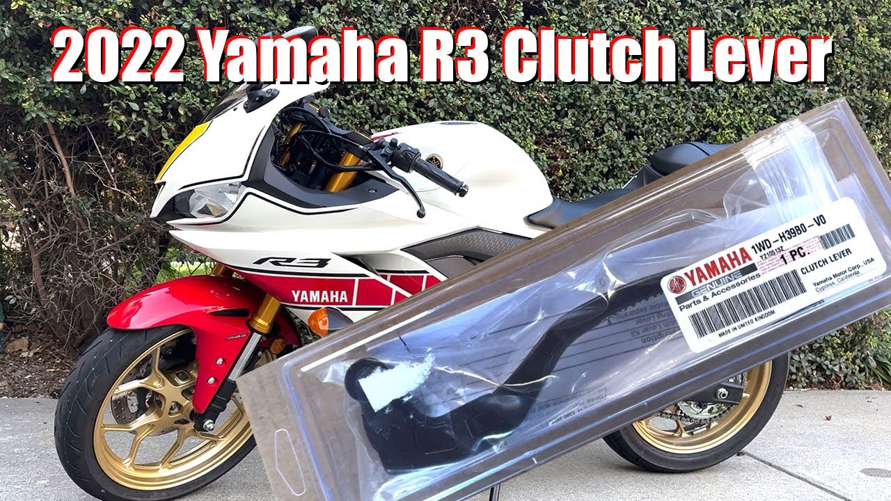 2022 Yamaha R3 Clutch Lever overview and install